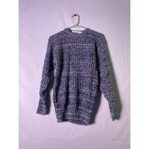 Trend Basics Gray Crewneck Pullover Sweater Knit Women's Size Medium